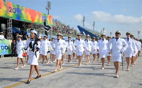 Desfiles Naval E C Vico Fazem Parte Da Programa O Da Marinha Na Semana