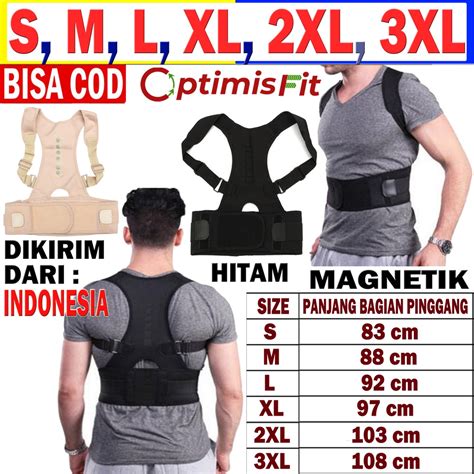 Jual Penyangga Punggung Magnetik Posture Corrector Brace Shoulder