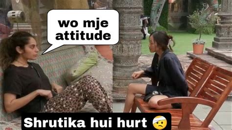 Bigg Boss 18 Live Shrutika Hurt By Shilpa Shirodkar Shrutika Angry At