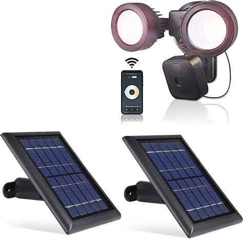 Amazon Wasserstein Bundle Blink 2 Pack Black Solar Panel With