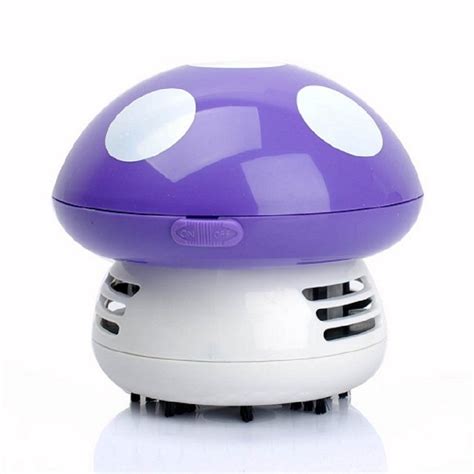 Makhry Mushroom Shaped New Portable Corner Desk Vaccum Cleaner Mini