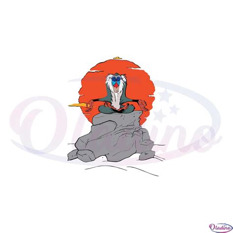 Disney Rafiki The Lion King Disney Cartoon Svg Cutting Files