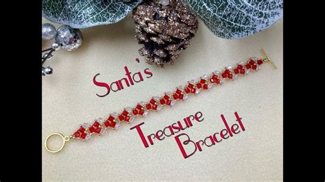 Santa S Treasure Bracelet Tutorial Perline Bigiotteria Braccialetti