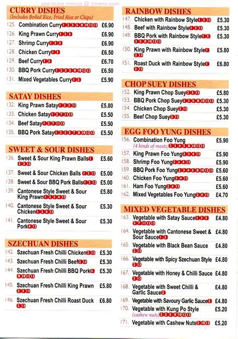 Online Menu Of The Wok Inn Restaurant Stranraer United Kingdom DG9