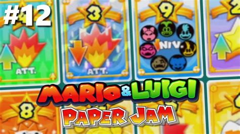 Replay Mario Luigi Paper Jam Des Cartes Et Des