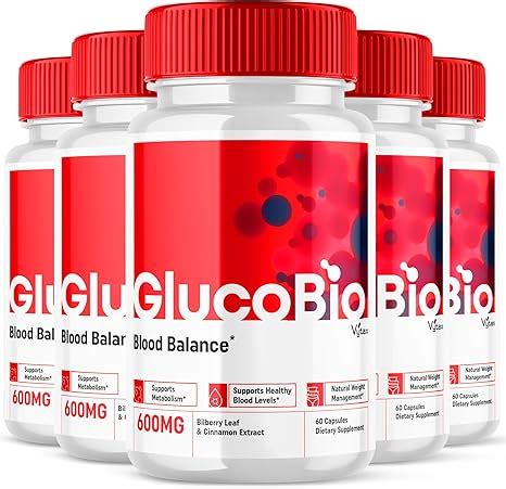 Amazon Pack Glucobio Capsules Gluco Bio Support Formula