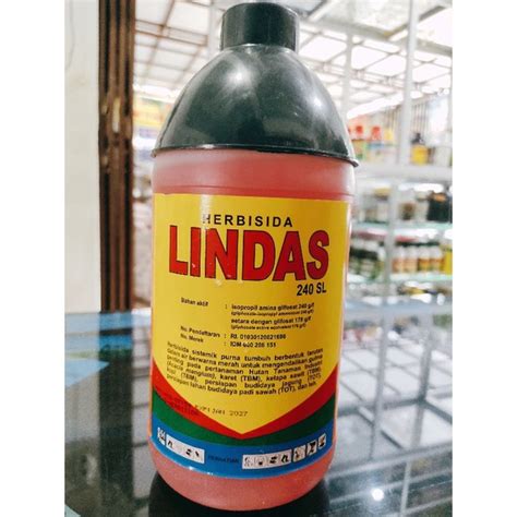 Jual Lindas Sl Herbisida Glifosat G L Original Liter Shopee