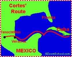 Map Slide 2 - Hernan cortes