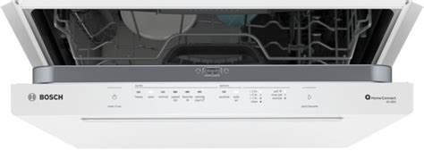 Bosch® 500 Series 24" White Top Control Built In Dishwasher | Yale ...