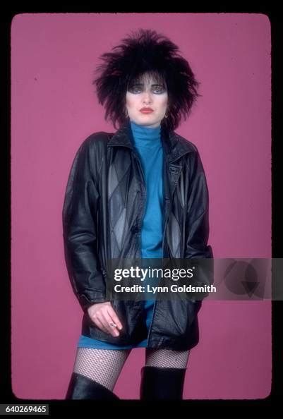 1980 Picture Shows A Full Length Shot Of Siouxsie Sioux Lead Singer