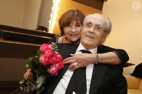 Photo Exclusif Macha M Ril Et Son Mari Michel Legrand Backstage