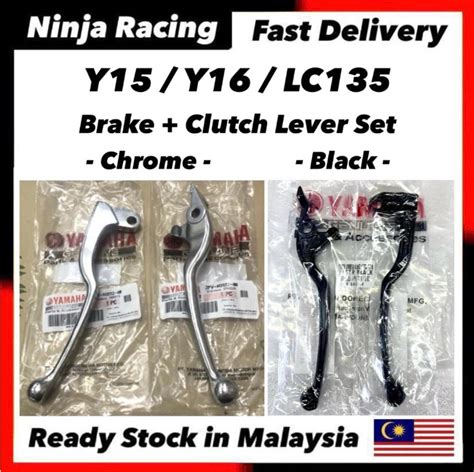 YAMAHA Y16ZR LC135 Y15ZR Lever Brake Clutch Chrome Black Lever Set