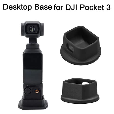 適用於 Dji Osmo Pocket 3 支架手持雲台穩定底座桌面支架支架 Pocket 3 配件的相機安裝支架底座 蝦皮購物