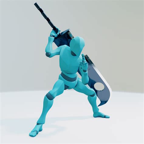 Tried To Recreate Kubikiribocho In Blender Rnaruto