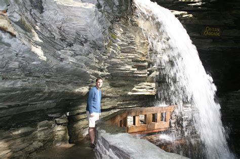 Waterfalls of Pennsylvania : Watkins Glen Waterfalls