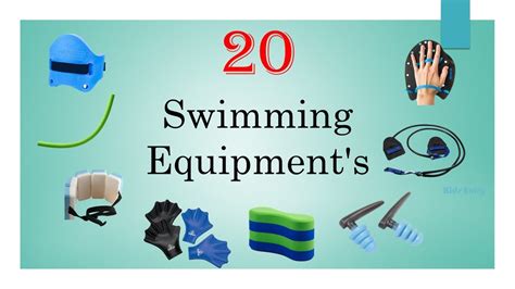 20 Swimming Equipments Essential Swimming Equipments Swimming