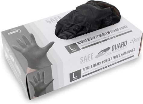 Amazon Sas Safety Raven Powder Free Nitrile Disposable Glove