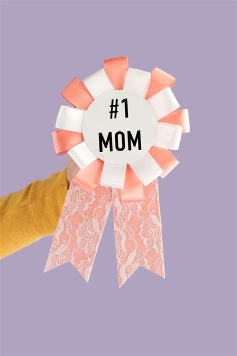 Diy Mothers Day Prize Ribbon T Box Ribbon And Bows Oh My