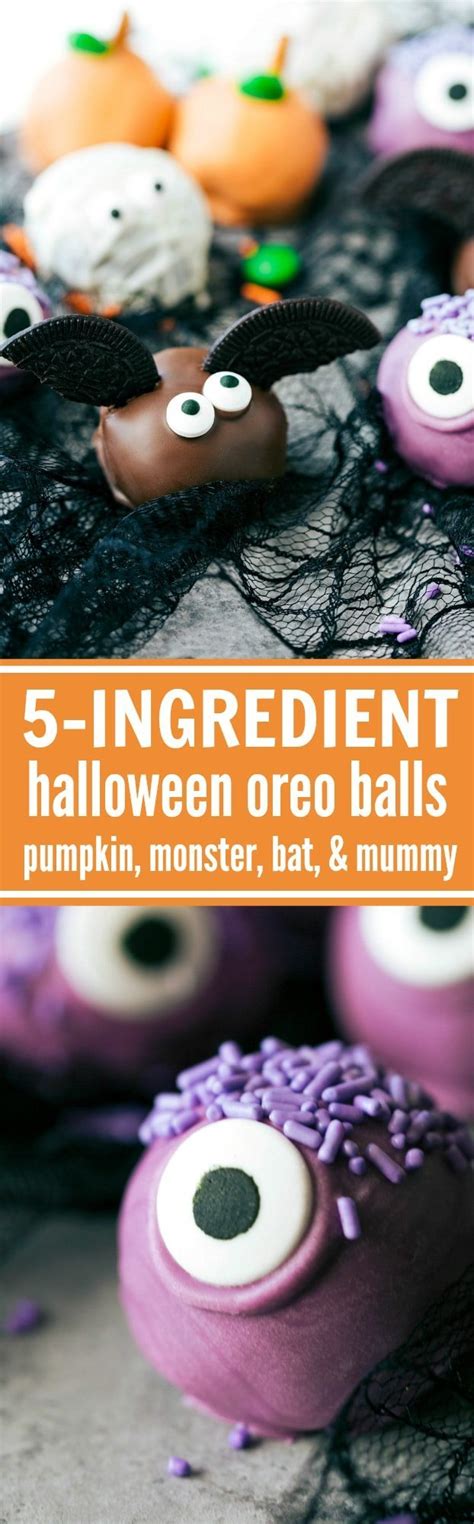 5 Ingredient Halloween Oreo Truffles Chelseas Messy Apron