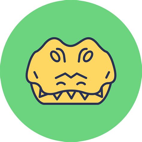 Crocodile Vector Icon 20518715 Vector Art at Vecteezy