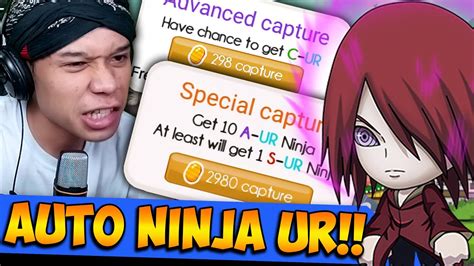 Auto Ninja Ur Tes Rate Gacha Patch Nagato Ninja Heroes New Era