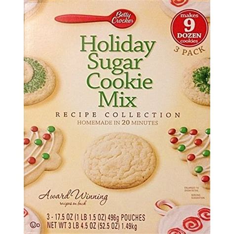 Holiday Sugar Cookies Betty Crocker