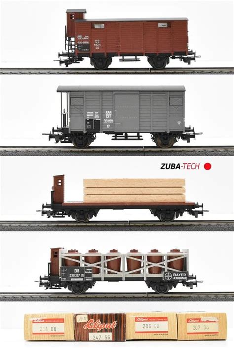 Liliput 4x Güterwagen SBB DB H0 GS OVP Kaufen auf Ricardo