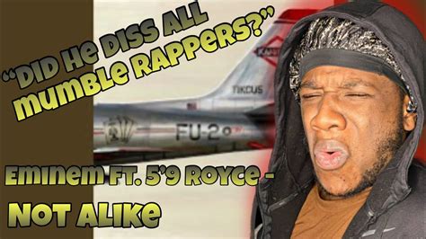 Eminem Not Alike Ft Royce 59 Kamikaze Reaction Youtube