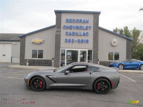 Chevrolet Corvette Stingray Coupe In Shark Gray Metallic Photo