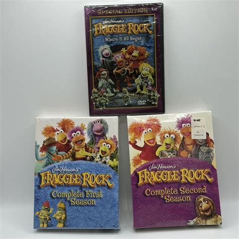 Fraggle Rock Jim Hensons Dvd Complete First And Second Season Special