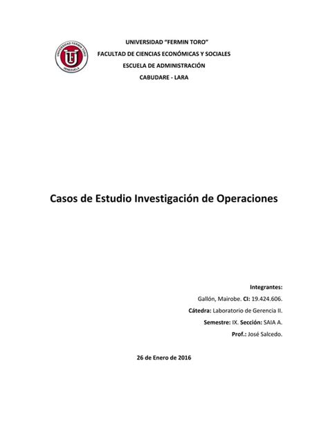 Analisis Del Caso Pdf