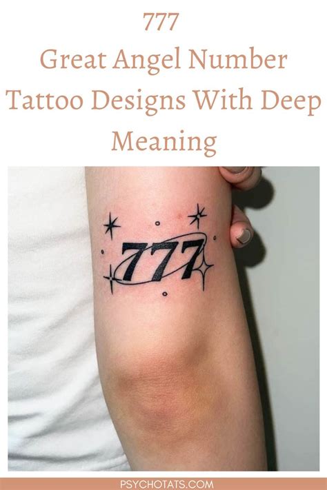 Discover The Meaning Behind 777 Tattoo Designs