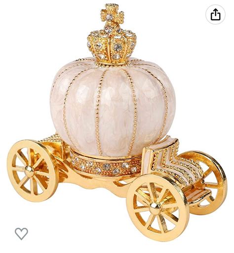 Cinderella White Pumpkin Coach or Carriage. This Has a Royal - Etsy