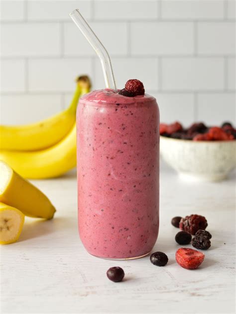 Mixed Berry Smoothie 3 Variations Sip Sip Smoothie