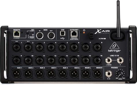 Behringer X AIR XR18 Mezclador Digital De 18 Canales Y 12 Buses Para