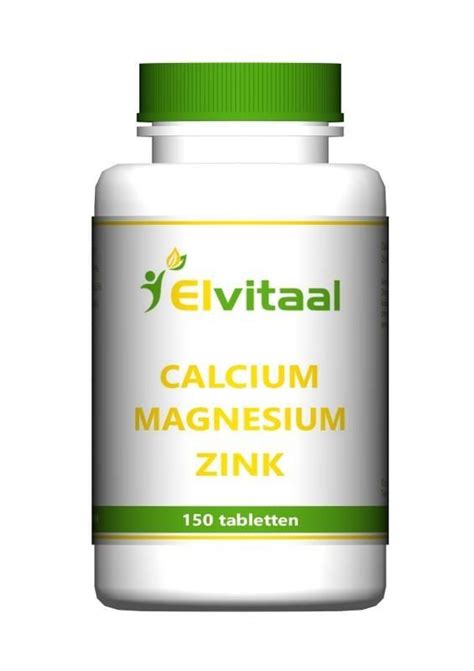 Calcium Magnesium Zink Tabletten Elvitaal Nova Vitae