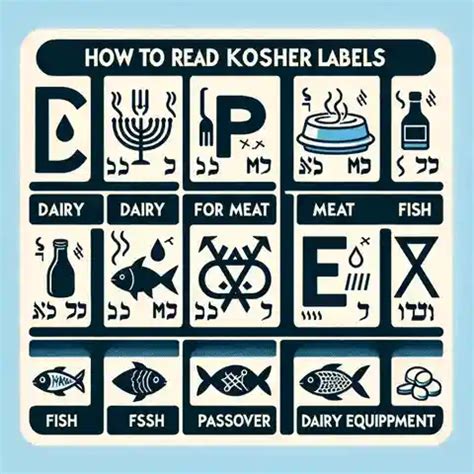 Kosher Food Labels: A Simple Guide - label template