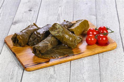 Stuffed dolma with meat 7857484 Stock Photo at Vecteezy