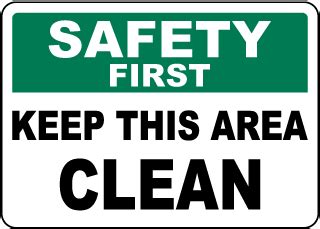 Keep Clean Signs In Stock 10 Discount Available