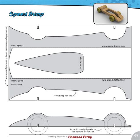 Printable Cut Out Pinewood Derby Templates Printable Templates