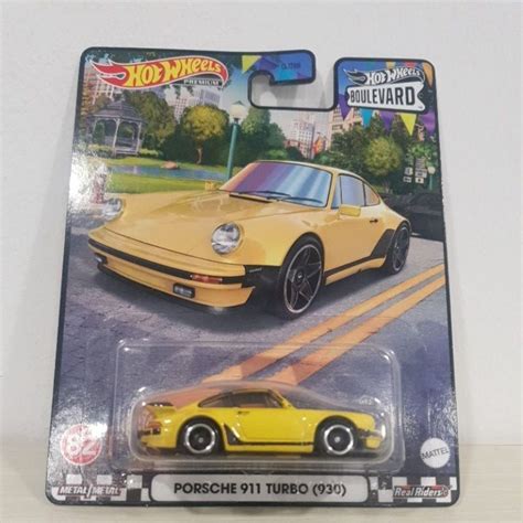 Hot Wheels Premium Car Culture Boulevard Porsche Turbo Shopee