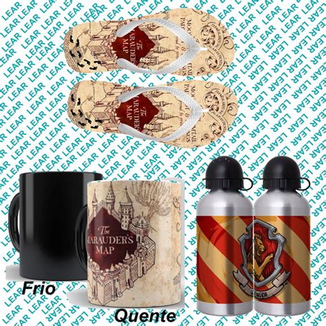 Kit Personalizado Harry Potter No Elo Presentes Personalizados