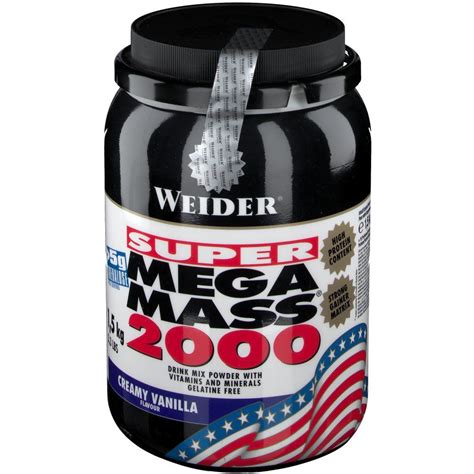 Weider Mega Mass 2000 Vanille 1500 G Shop Apotheke At