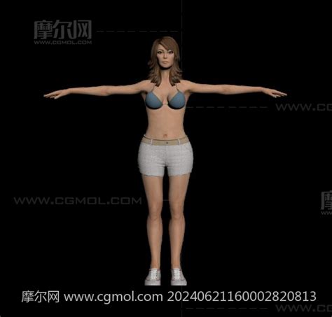 欧美女性现实角色模型下载 摩尔网cgmol