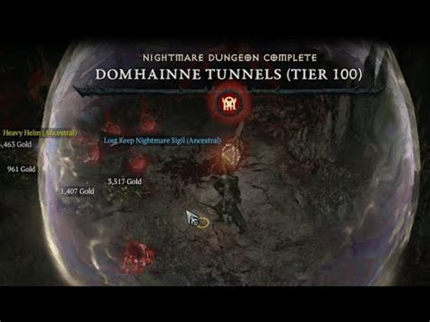 Diablo 4 Necro BoneSpear Lidless Wall NM Tier 100 YouTube