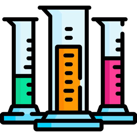 Graduated Cylinder Special Lineal Color Icon