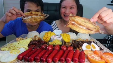 Mukbang Ultimate Filipino Breakfast Youtube