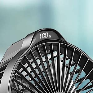 Amazon Small Clip On Fan With Remote Control 8000mAh Battery 5