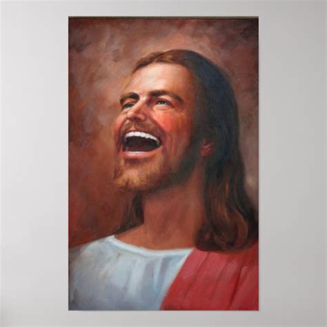 Vintage, Holy Jesus christ, portrait, laughing Poster | Zazzle