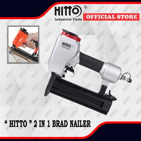 Hitto Fst Professional Pneumatic In Brad Nailer Gun Staple